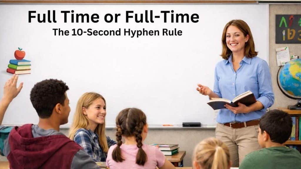 Full Time or Full-Time
