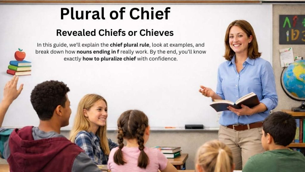 Chief vs Chieves — Clearing the Confusion
