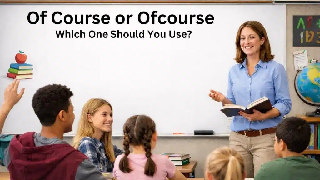 Of Course or Ofcourse