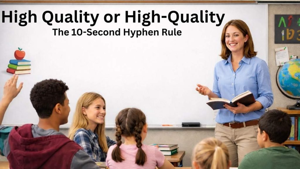 High Quality or High-Quality