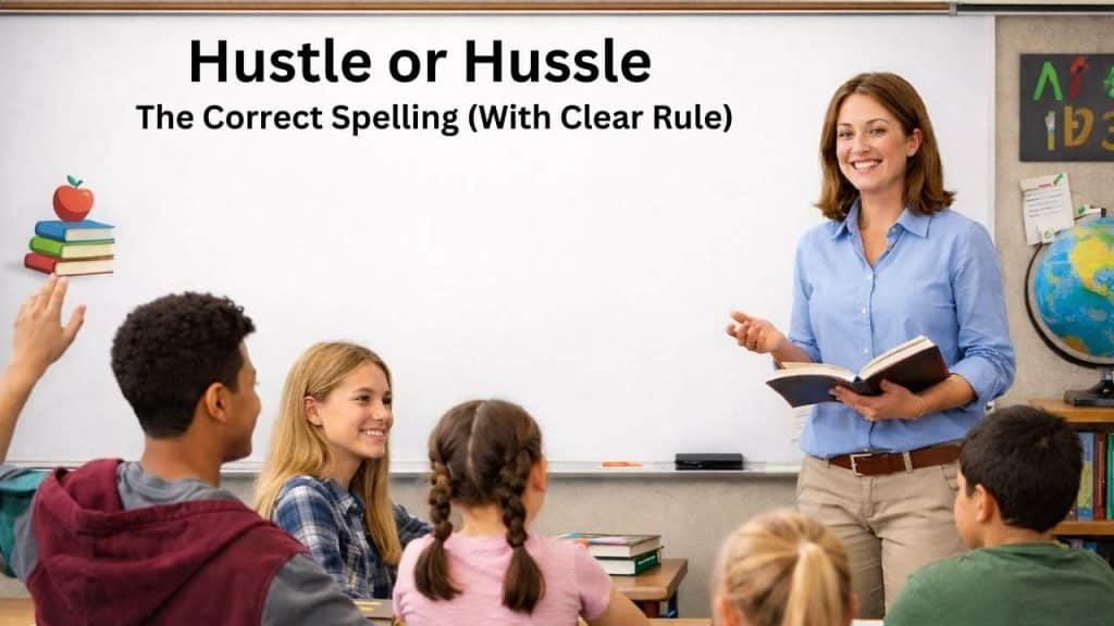 Hustle or Hussle? The Correct Spelling (With Clear Rule)