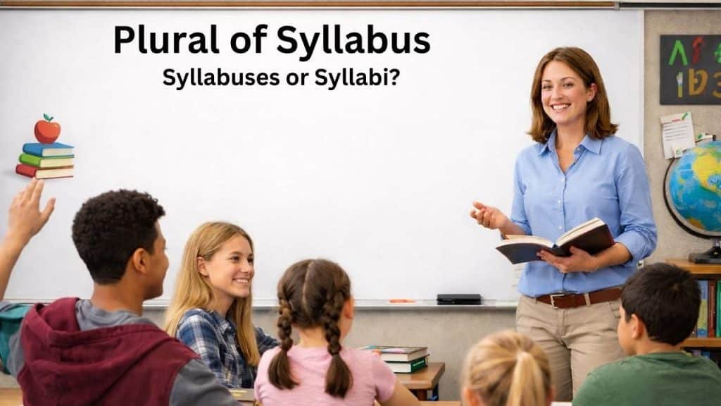 Plural of Syllabus: Syllabuses or Syllabi?
