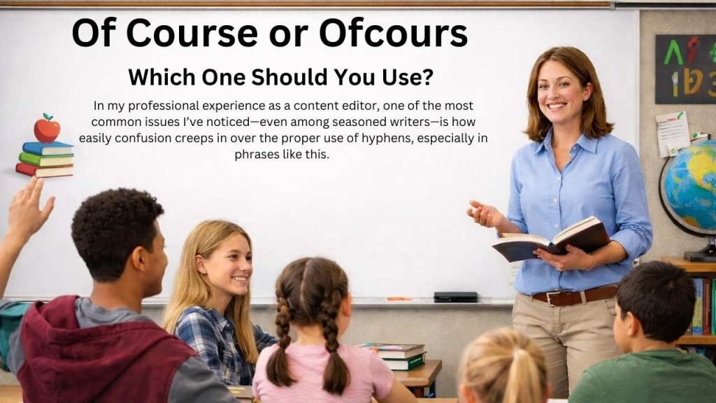 Why Do People Write “Ofcourse”?