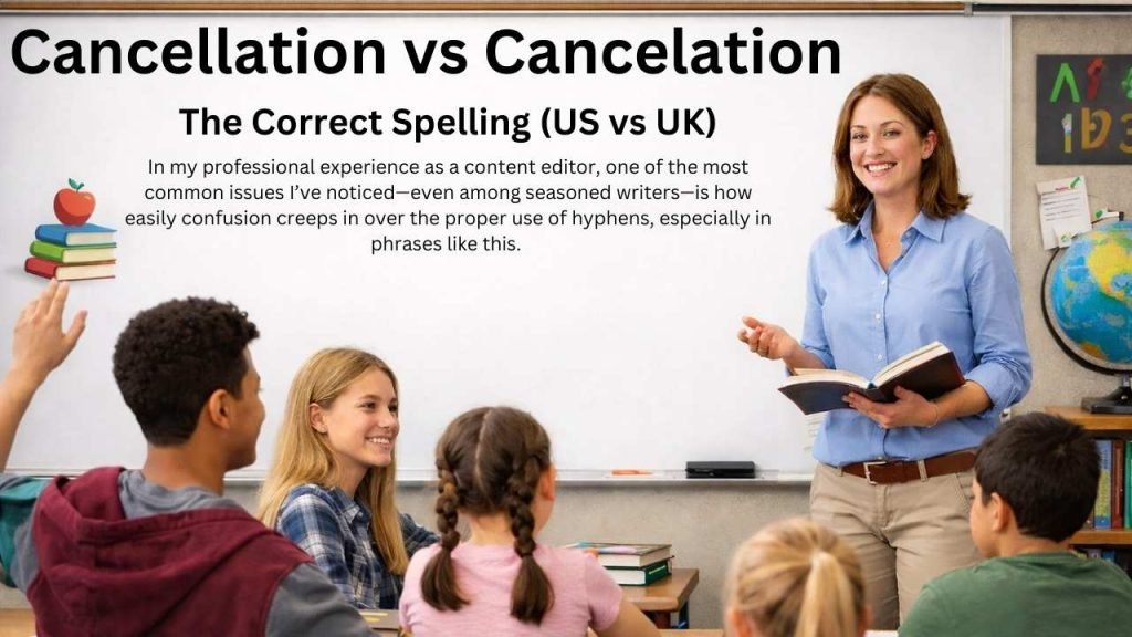 Cancellation vs Cancelation: The Correct Spelling (US vs UK)