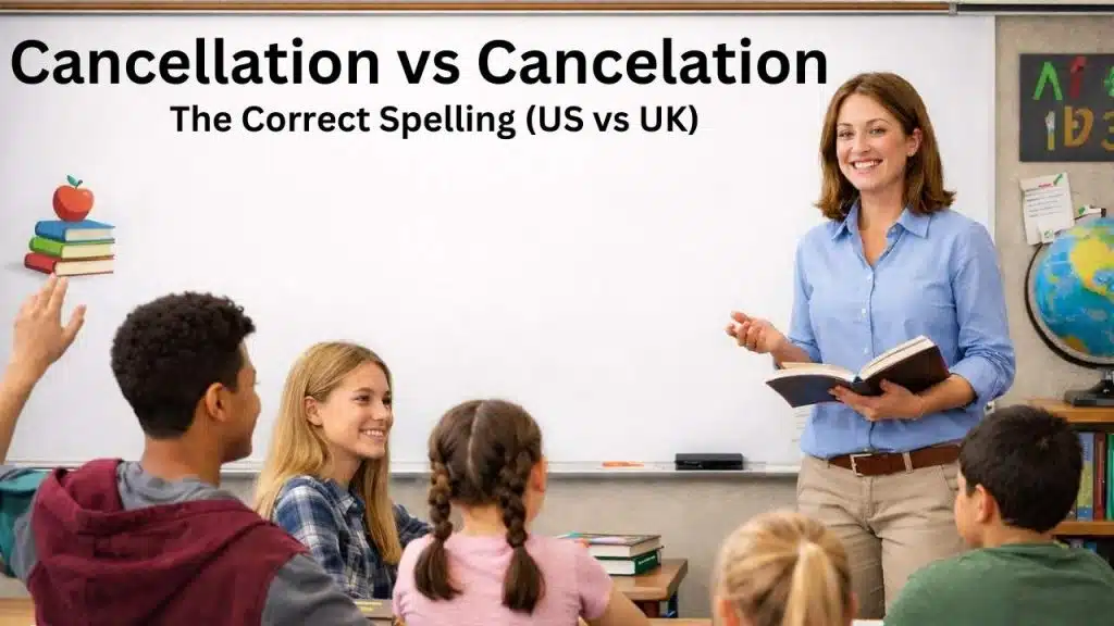 Cancellation vs Cancelation