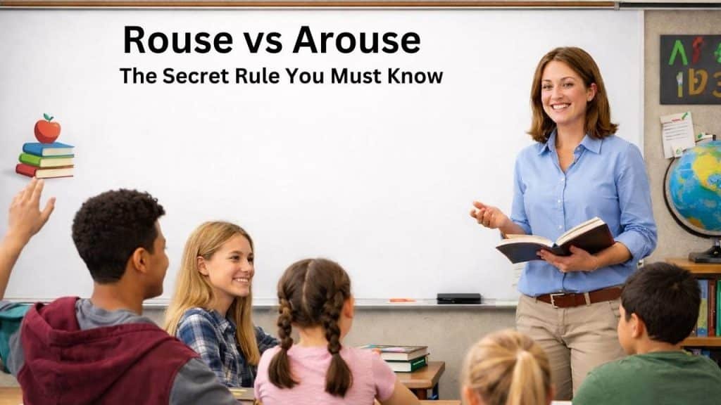 Rouse vs Arouse Explained: The Secret Rule You Must Know
