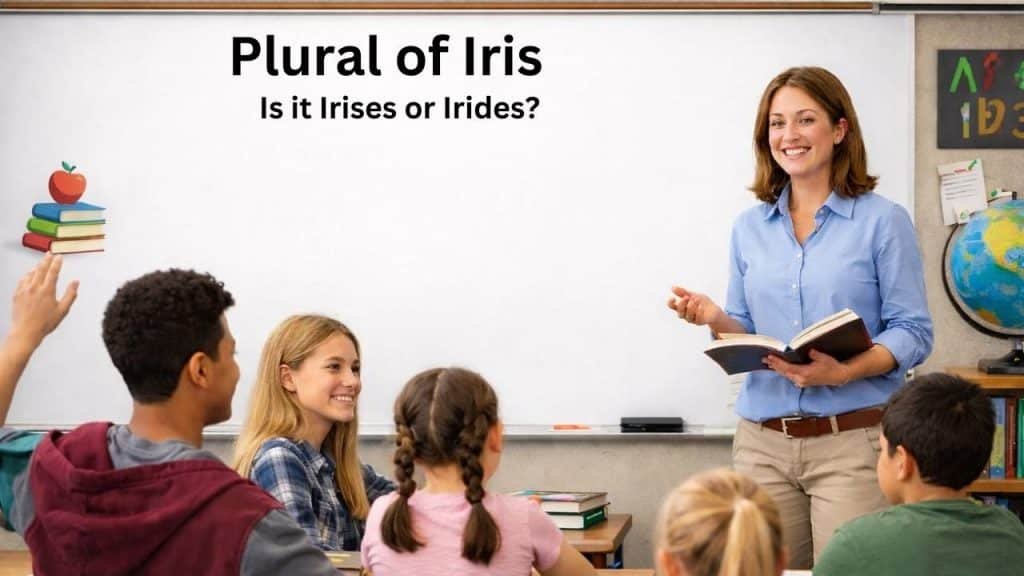What is the Plural of Iris: Is it Irises or Irides?