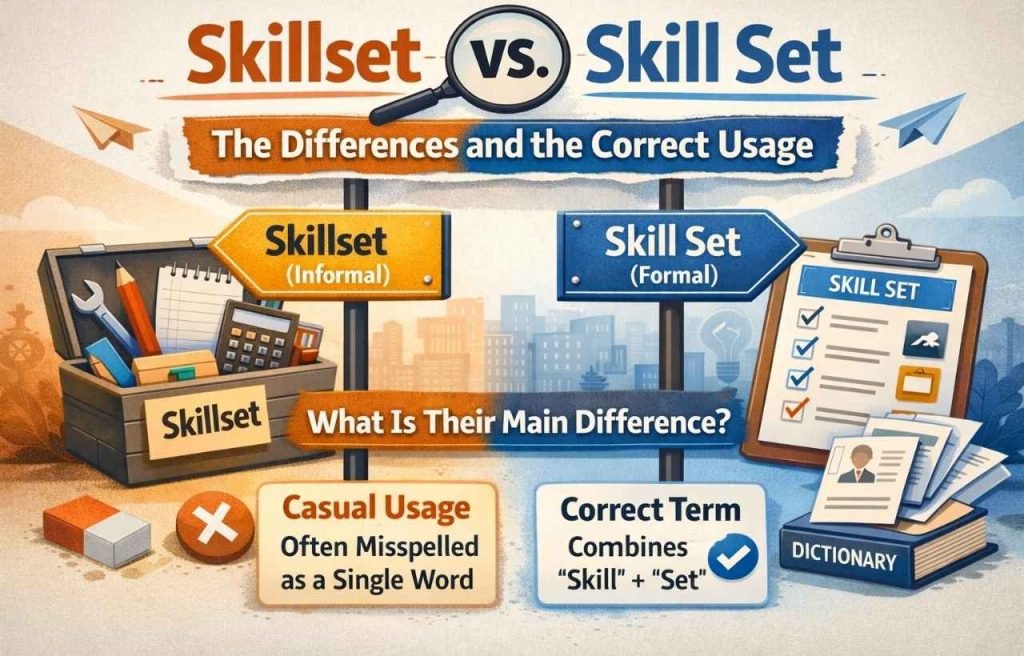 Skillset vs Skill Set : The Differences and the Correct Usage