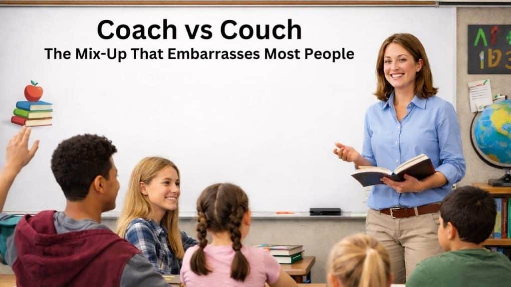 Coach vs Couch: The Mix-Up That Embarrasses Most People