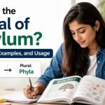 Many people get confused about the plural of phylum because it does not follow a regular English grammar rule