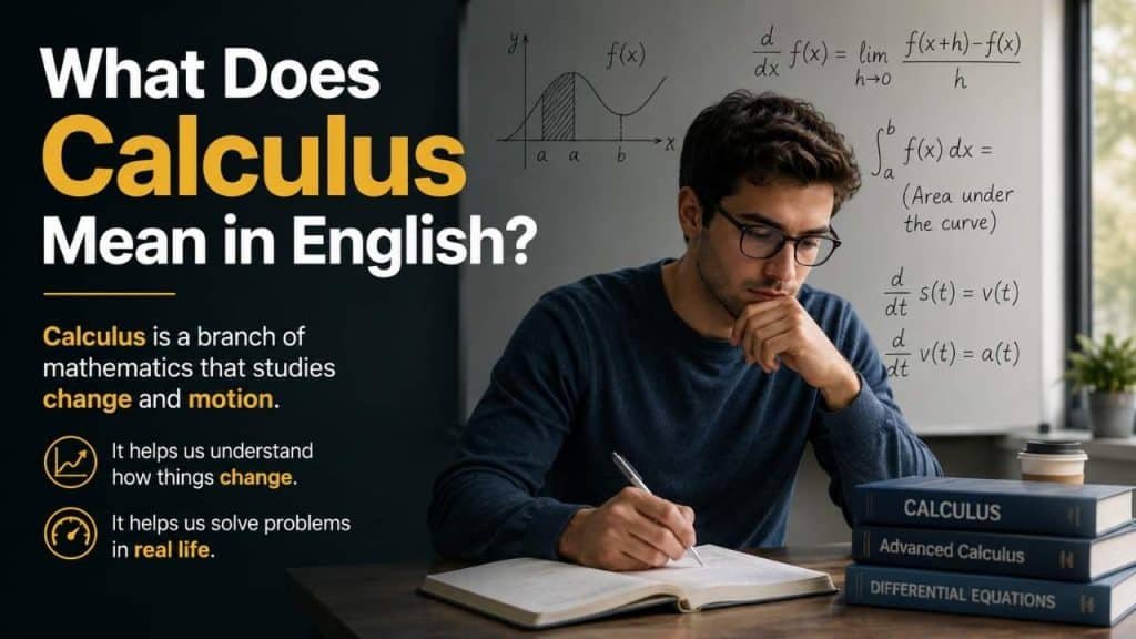 What Is the Plural of Calculus? Meaning, Usage, and Grammar” displayed on a clean educational background.
