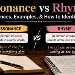 Many people confuse assonance vs rhyme because both use sound repetition to make writing more musical.