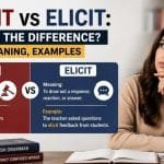 Many people confuse illicit vs elicit because the two words sound almost the same.