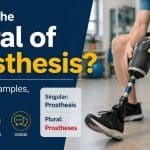 Many people search for the plural of prosthesis because the word changes spelling in an unusual way