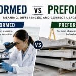 Many writers confuse performed vs preformed because these words look almost identical.