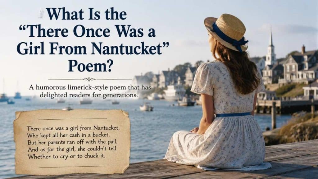 What Is the “There Once Was a Girl From Nantucket” Poem?