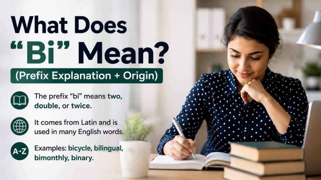 What Does “Bi” Mean? (Prefix Explanation + Origin)