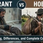 Many people search for vagrant vs hobo because these two words often look similar, but they are not the same.