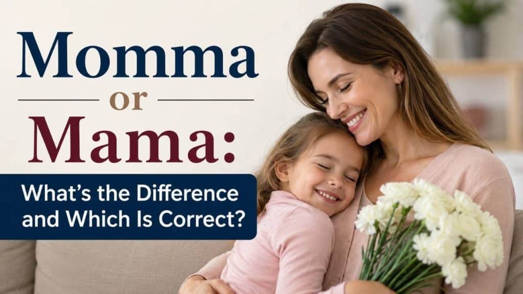 Have you ever stopped while writing and wondered, "Should I write Momma or Mama?"