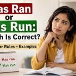 Have you ever stopped while writing and wondered whether you should use "has ran or has run"?