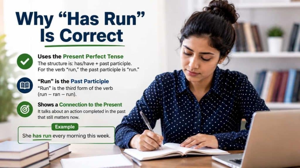 Has Ran or Has Run