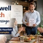 Finding the right farewell lunch invite message can make saying goodbye feel more meaningful and memorable.