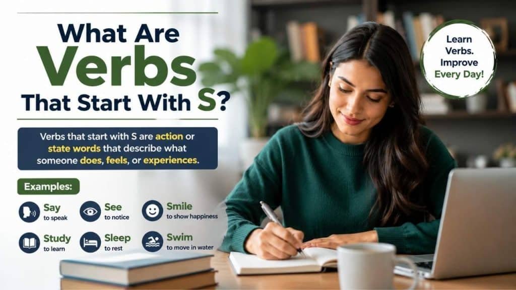 What Are Verbs That Start With S?