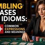 These are all examples of gambling phrases and idioms that have become part of everyday English.