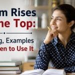 The phrase "Cream Rises to the Top" is a popular English idiom that reminds us that talent, hard work, and excellence eventually receive the recognition they deserve.