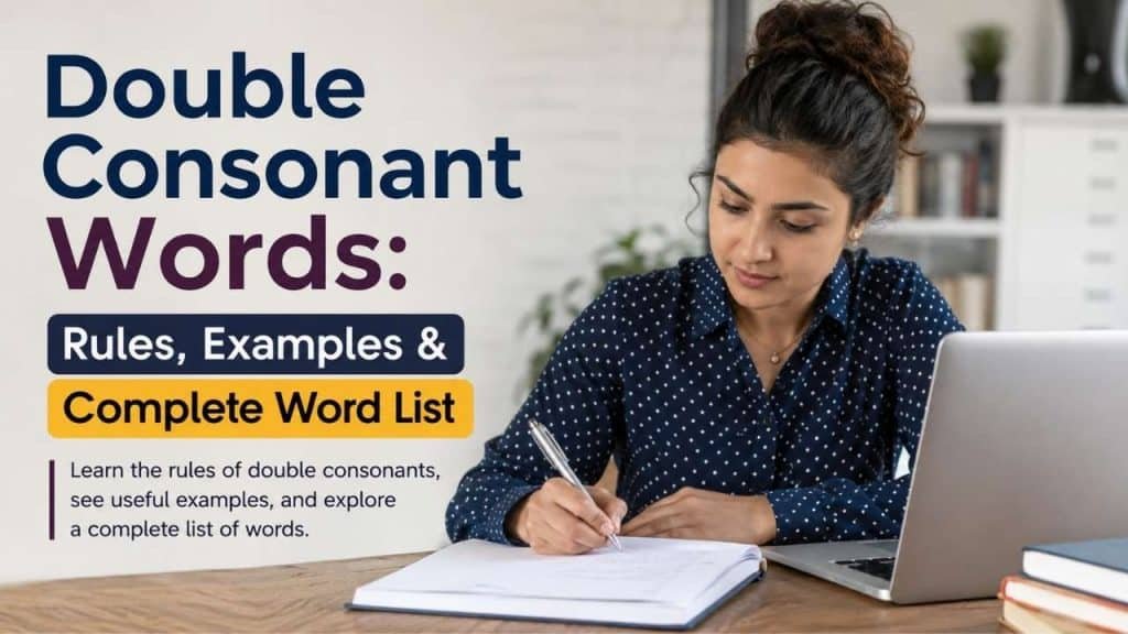 These are called double consonant words, and they follow important English spelling rules that help make words easier to read, pronounce, and understand.