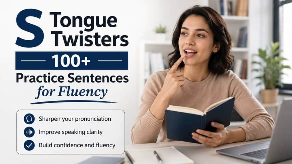 Have you ever stumbled over a sentence filled with S sounds? That's exactly why S tongue twisters are such a fun and effective way to improve your speaking skills.